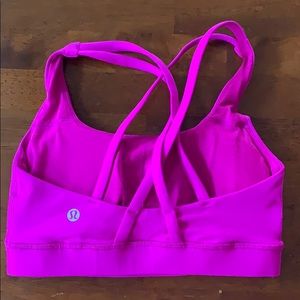 Lululemon Energy Bra -Highlight Purple